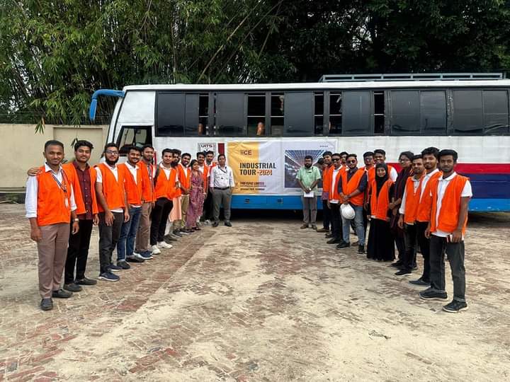SARSPU  Civil Engineering Department organized Industrial Tour 2024